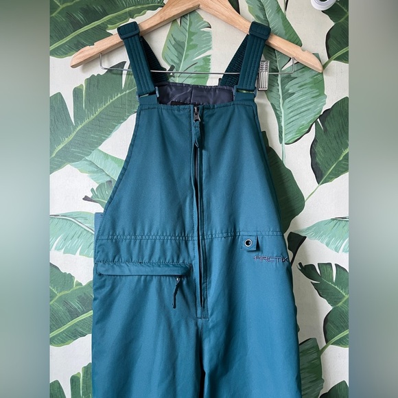 Arctix Kids' Insulated Snow Bib Overalls in Atlantic Size M - Picture 3 of 12